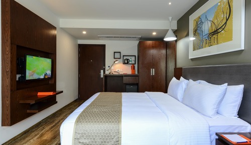 Habitación Deluxe, 1 cama de matrimonio, no fumadores