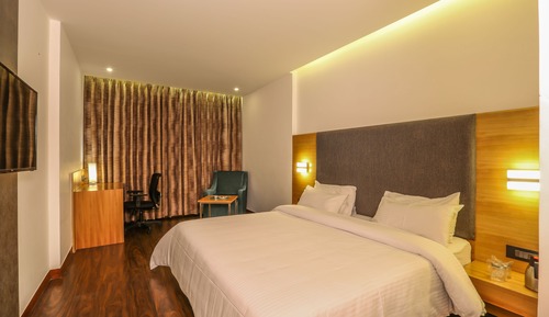 Habitación doble superior, 1 cama de matrimonio, fumadores