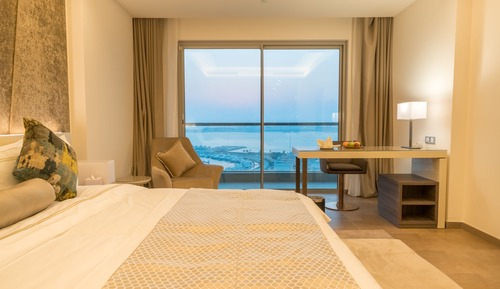 Habitación Premium, 1 cama de matrimonio grande, vistas al mar