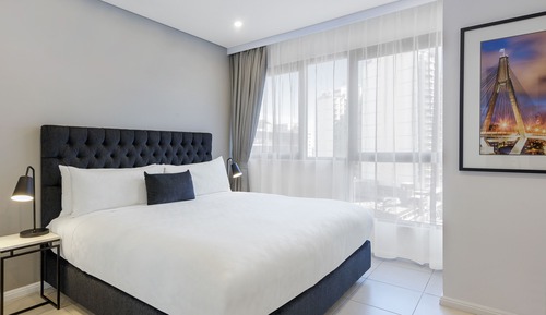 Suite estudio, balcón