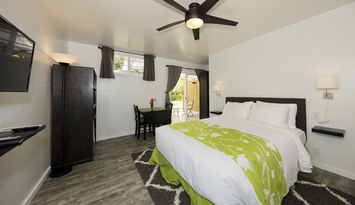 Habitación estándar doble, 1 cama de matrimonio, patio, vistas al jardín