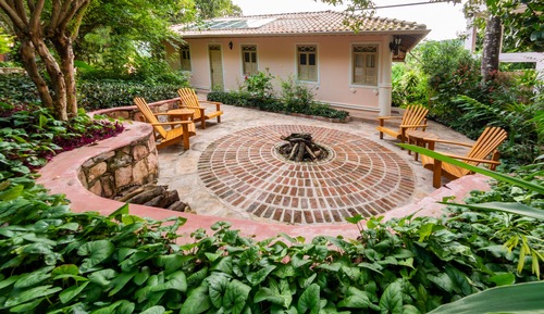 Habitación Premier doble, patio, en la zona del jardín