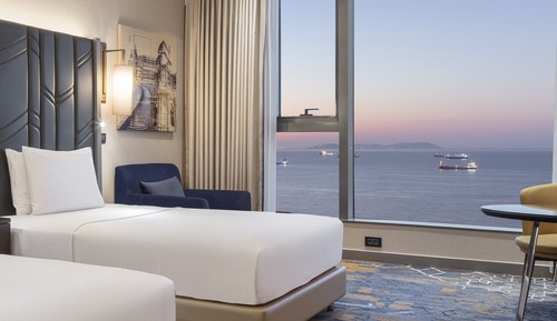 Twin Deluxe Room with Sea View