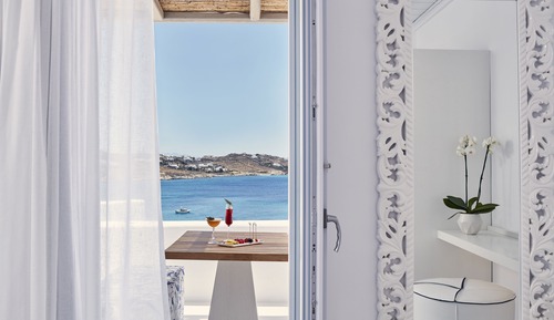 Suite de luna de miel, piscina privada, vistas al mar