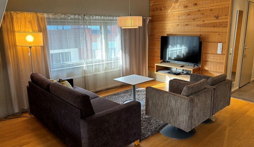 Suite estudio superior, no fumadores, vistas a la ciudad
