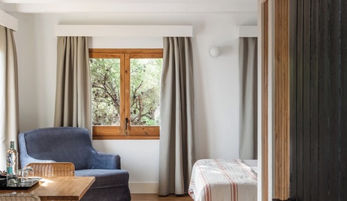 Habitación superior, vistas al mar