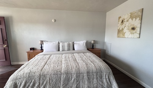 Habitación individual básica, 1 cama de matrimonio grande