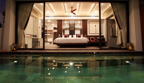 Habitación, piscina privada (Baba Pool Suite)
