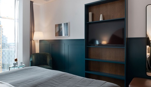 Habitación doble superior, 1 cama de matrimonio grande