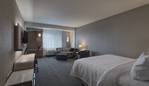 Habitación estándar, 1 cama de matrimonio grande con sofá cama (Hearing Accessible)