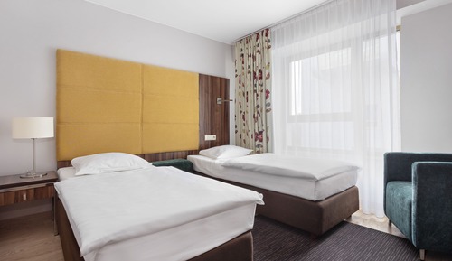 Habitación clásica con 2 camas individuales