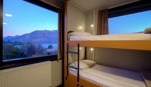 Habitación estándar, dormitorio mixto, vistas a la montaña