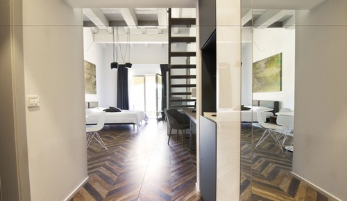 Suite, balcón, vistas al lago