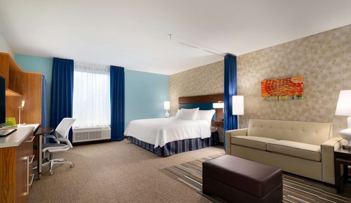 Estudio, 1 cama de matrimonio grande, no fumadores (Rollin Shower & Hearing)