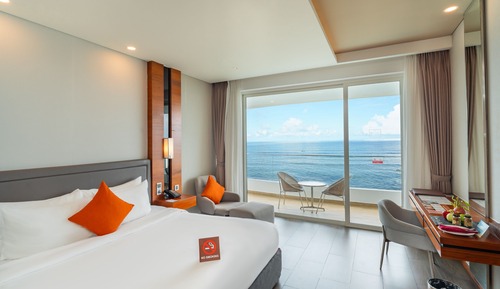 Habitación clásica doble, vistas al mar