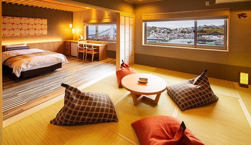 Habitación Deluxe con 2 camas individuales, no fumadores, frente al mar (Toki Tori no Uta)