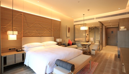 Habitación Grand, 1 cama de matrimonio grande, vistas al mar