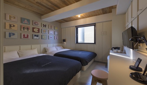 Habitación con 2 camas individuales, no fumadores (Housekeeping Once Every 3 Nights)