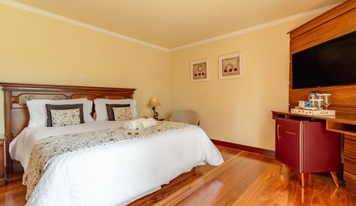 Habitación Deluxe, 1 cama de matrimonio, patio