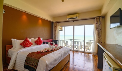 Habitación familiar, vistas al mar (Mountain View)