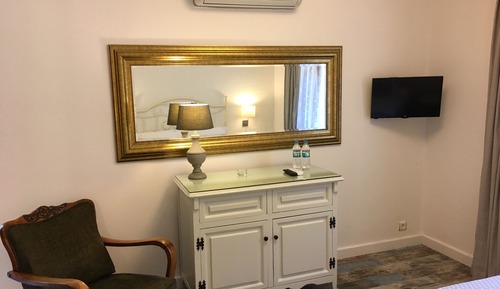 Habitación, vistas al jardín