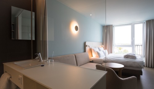 Habitación doble, vistas al puerto deportivo