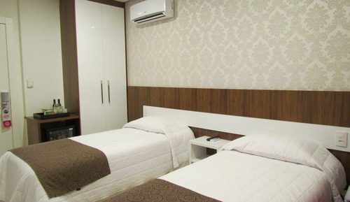 Habitación Deluxe con 2 camas individuales (APARTAMENTO DUPLO SOLTEIRO)