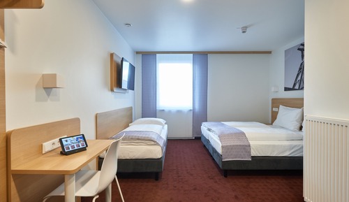 Habitación triple básica, 3 camas individuales, no fumadores