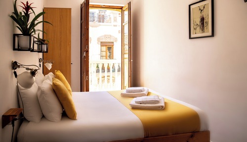 Habitación doble, 1 cama de matrimonio, baño privado