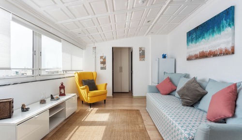 Suite estudio panorámica, 1 habitación, vistas al mar