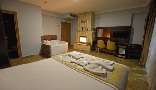 Habitación Deluxe doble, bañera de hidromasaje