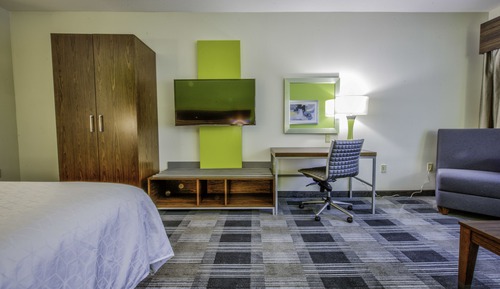 Suite, 1 cama de matrimonio grande, accesible para personas con discapacidad (Mobility, Access Tub)