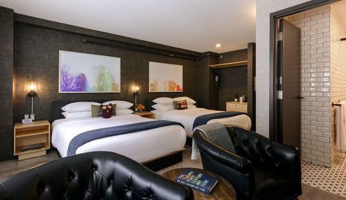 Loft, 2 camas de matrimonio (High Floor)