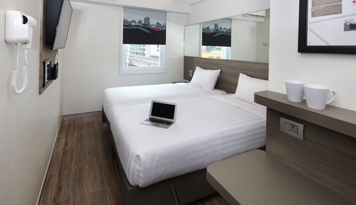 Habitación con 2 camas individuales