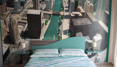 Habitación estándar doble, vistas a la ciudad
