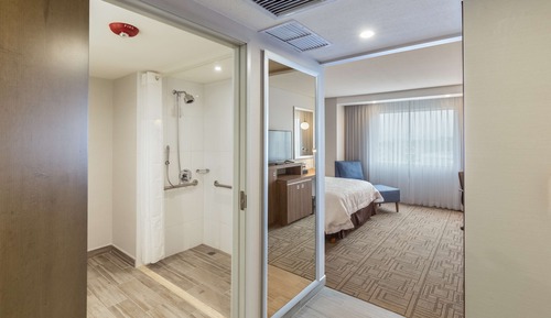 Habitación, 1 cama de matrimonio, accesible para personas con discapacidad