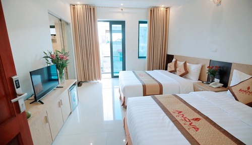Habitación cuádruple Deluxe