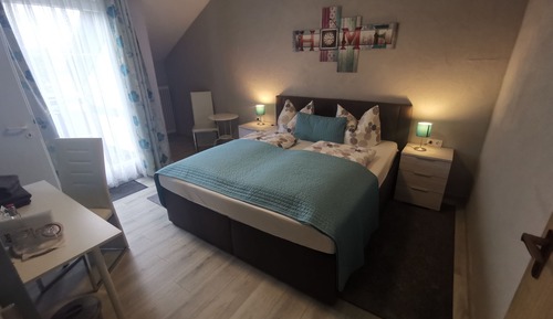 Habitación doble, balcón