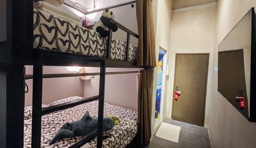 Habitación familiar, varias camas