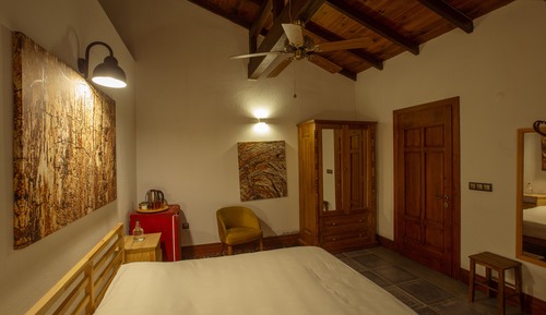 Habitación cuádruple familiar, vistas a la montaña