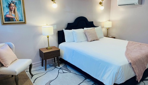 Habitación Deluxe, 1 cama de matrimonio grande, baño privado (Queen Deluxe)