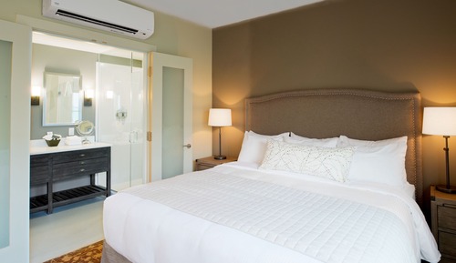 Habitación Premier, 1 cama de matrimonio grande con sofá cama, frigorífico