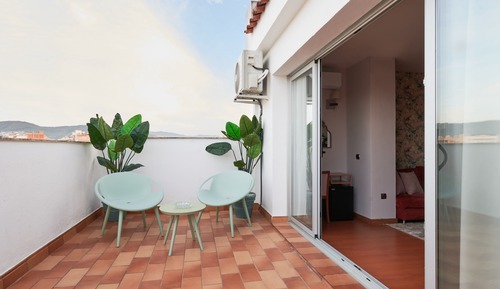 Habitación doble, balcón