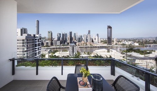 Apartamento, 2 habitaciones, vistas a la ciudad