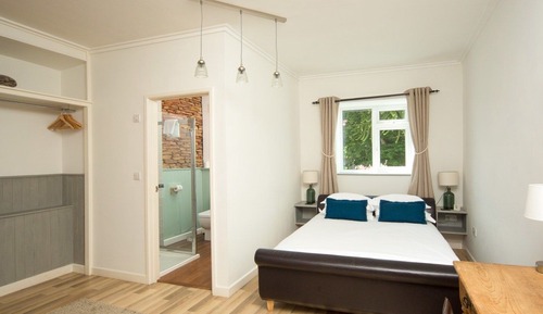 Habitación Deluxe doble, 1 cama de matrimonio grande, baño privado, vistas al jardín