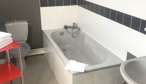 Habitación doble, bañera
