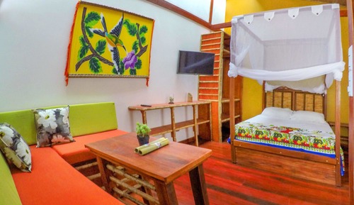 Estudio de diseño, 1 cama de matrimonio