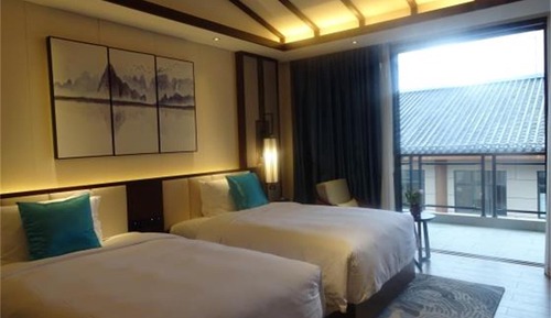 Habitación, varias camas, fumadores