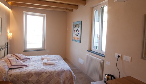Habitación Deluxe doble, 1 cama de matrimonio, vistas al mar