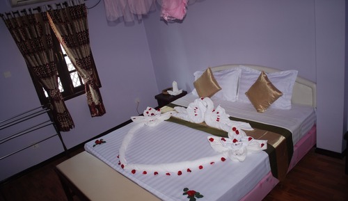 Habitación, vistas al jardín